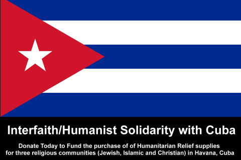 Donate for Interfaith/Humanist Solidarity with Cuba